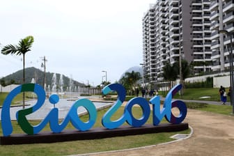 Das Olympische Dorf in Rio de Janeiro besteht aus vielen Hochhäusern.