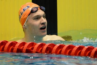 Johannes Hintze (hier bei den Deutschen Meisterschaften) reist als jüngster DSV-Schwimmer nach Rio.