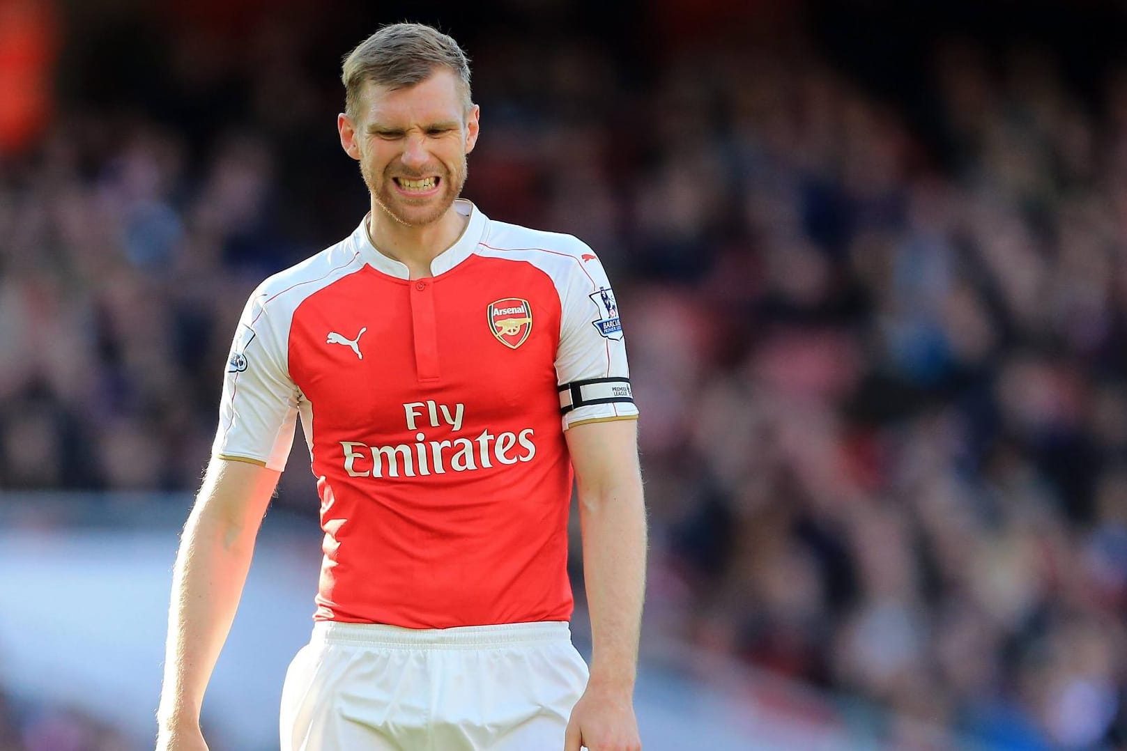 Droht lange auszufallen: Per Mertesacker vom FC Arsenal.