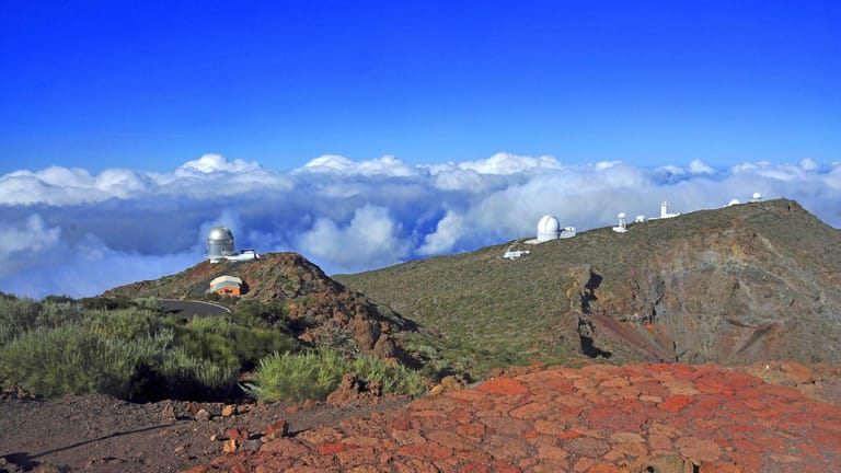 Astronomisches Observatorium auf dem Roque de los Muchachos