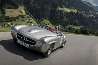 Die schönste Bergziege der Welt: der Mercedes 190 SL-R.