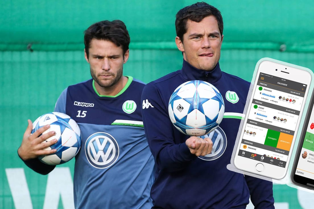 Mit "DEINTEAM" wollen Marcel Schäfer (re.), Christian Träsch und Co. allen Sportteams helfen.