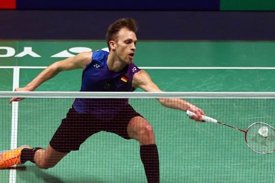 Marc Zwiebler ist im Badminton an Nummer zwölf gesetzt.