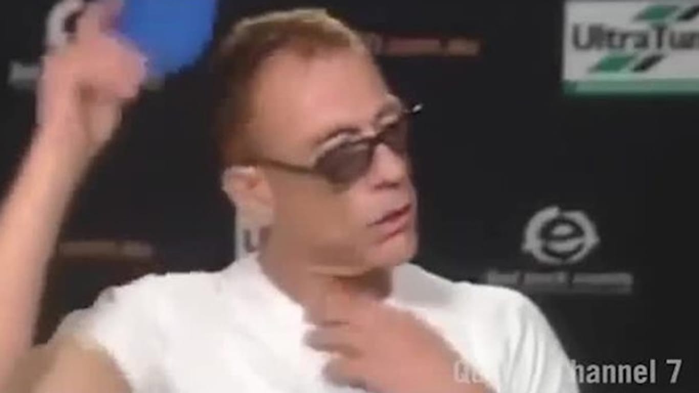 Jean Claude Van Damme bricht Interview ab