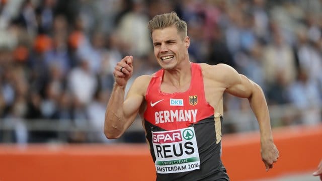 Julian Reus hat den deutschen Rekord über 100 Meter auf 10,01 Sekunden verbessert. Julian Reus hat den deutschen Rekord über 100 Meter auf 10,01 Sekunden verbessert.