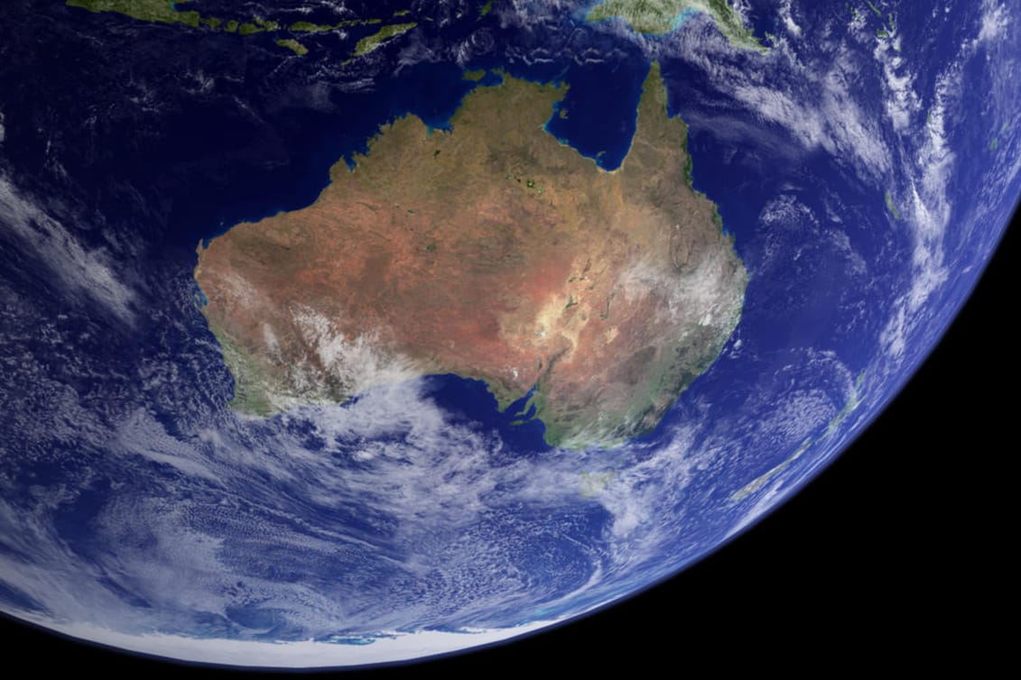 Australien bewegt sich nach Norden.