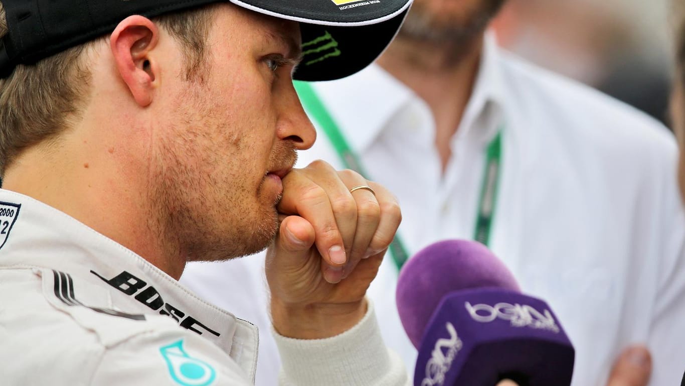 Nico Rosberg ist alles andere als zufrieden mit dem Ausgang des Rennens in Hockenheim.