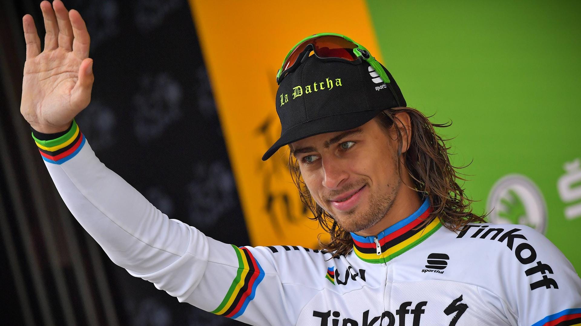 Der Weltmeister grüßt: Peter Sagan startet ab der kommenden Saison für ein deutsches Team.