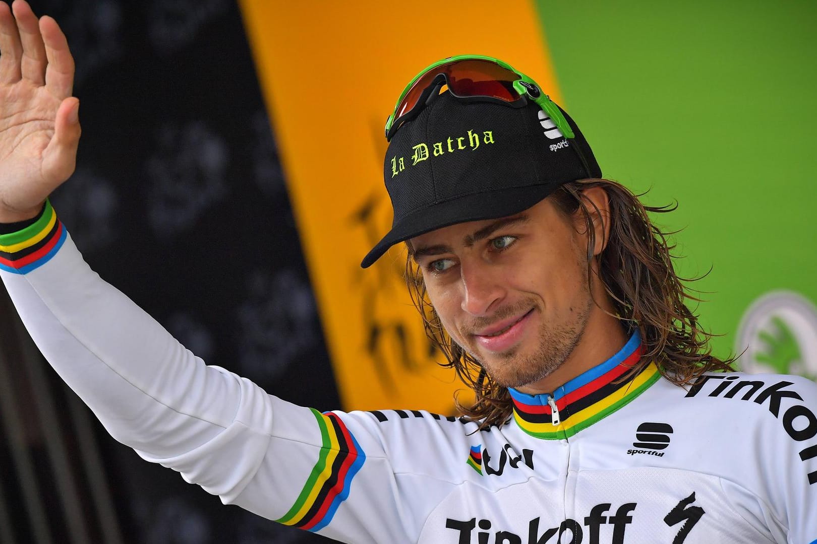 Der Weltmeister grüßt: Peter Sagan startet ab der kommenden Saison für ein deutsches Team.