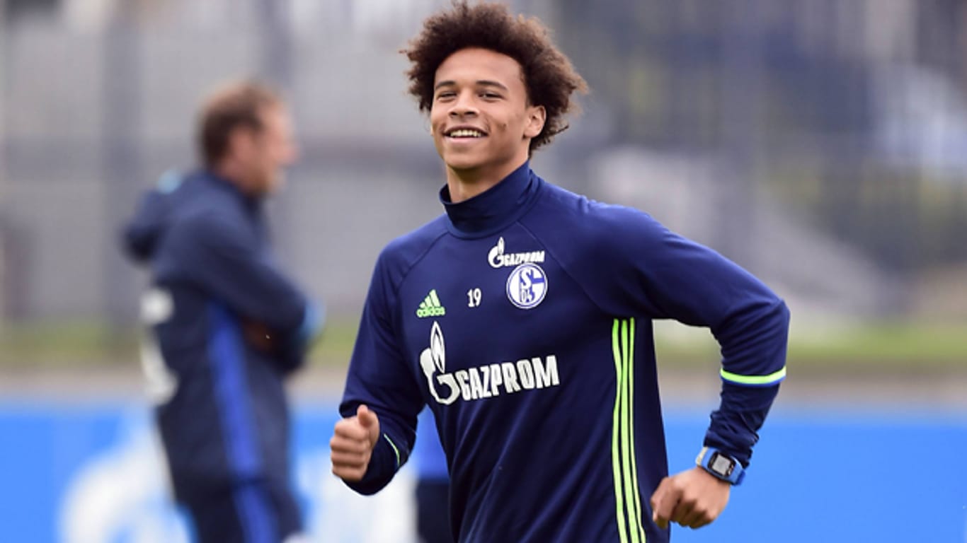Strahlemann: Leroy Sané zieht es vom FC Schalke 04 nach England.