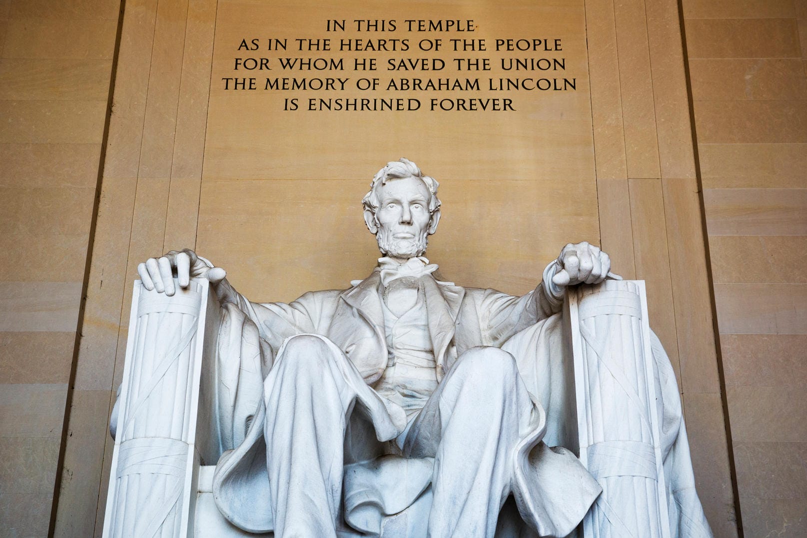 Das Lincoln Memorial ist Teil der National Mall.