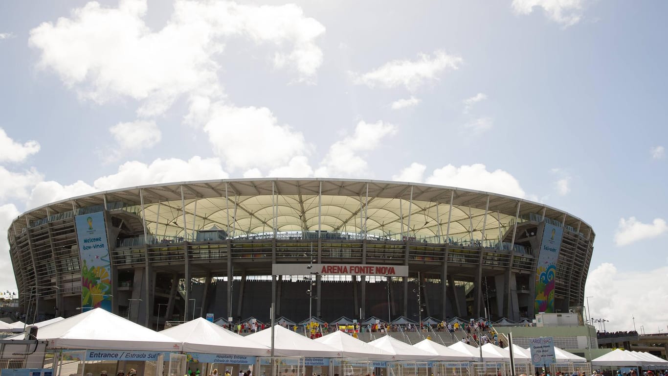 An der Küste in Salvador liegt die Arena Fonte Nova. Das Stadion wurde von einem deutschen Architektenbüro konzipiert.