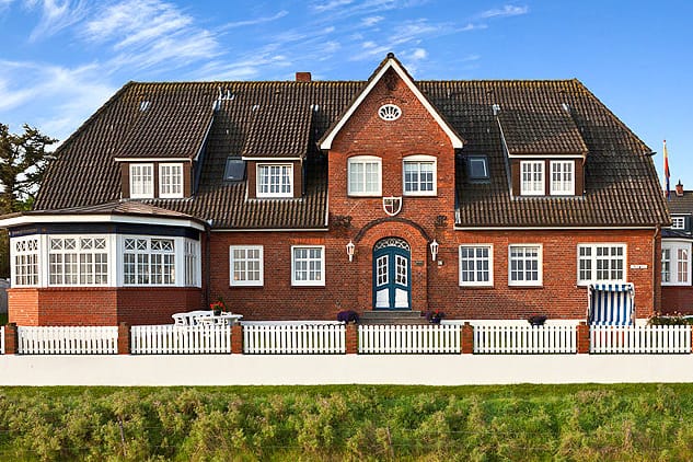 Hierhin kehren Urlauber immer wieder zurück: Das Holidaycheck Award-Hotel "Pidder Lyng" befindet sich ganz im Norden der Insel Amrum im Ort Norddorf.