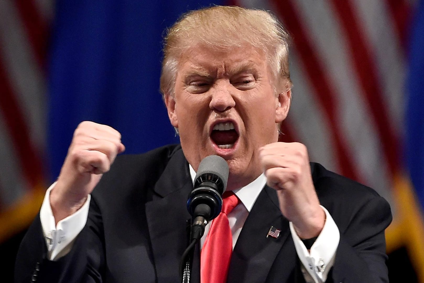Donald Trump offenbarte im März 2016, dass er sein Wissen über Militär aus Fernsehshows beziehe.