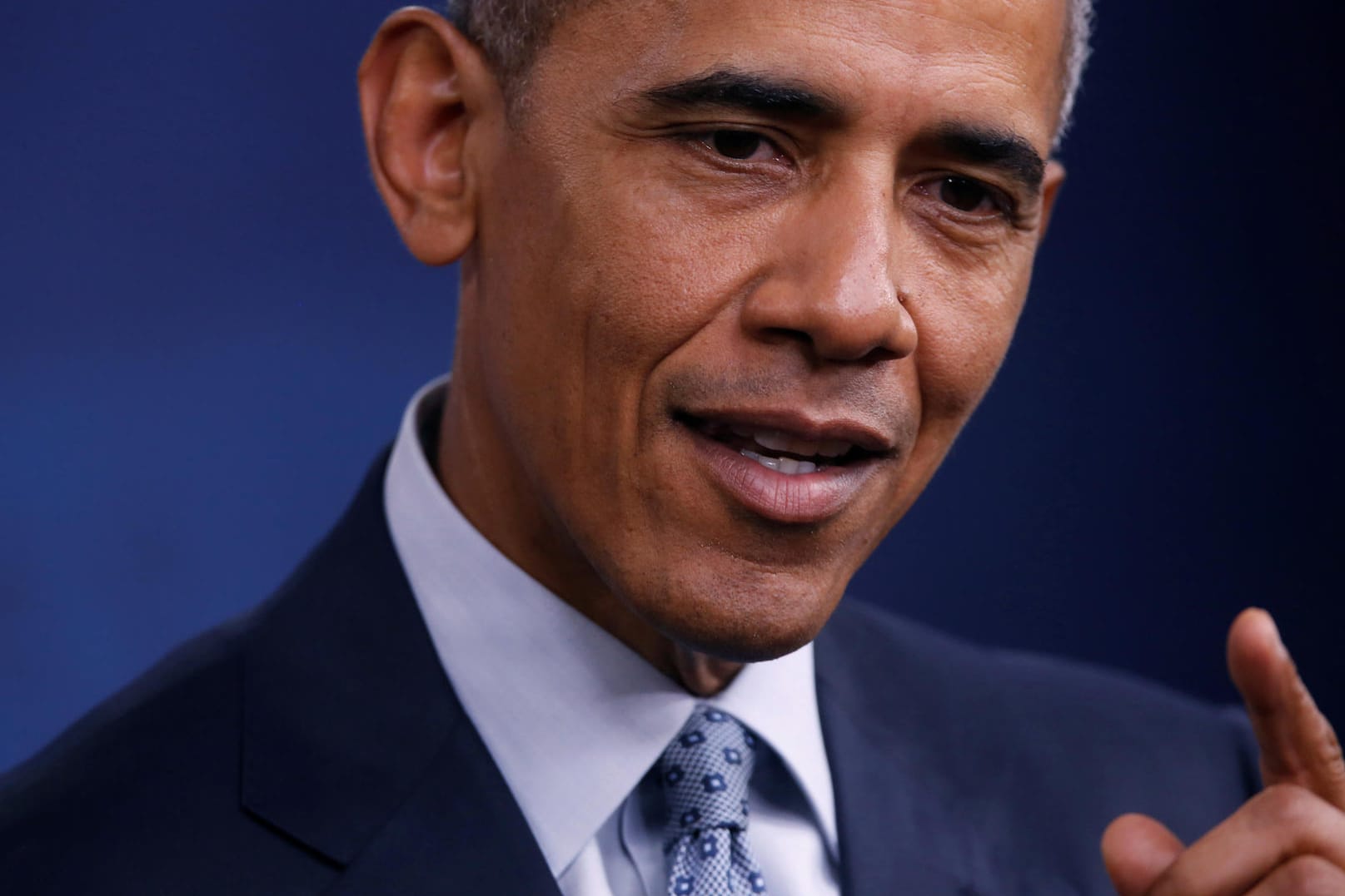 Trumps Aussagen zu einem möglichen Wahlbetrug im Herbst entlocken US-Präsident Obama nur ein müdes Lächeln.
