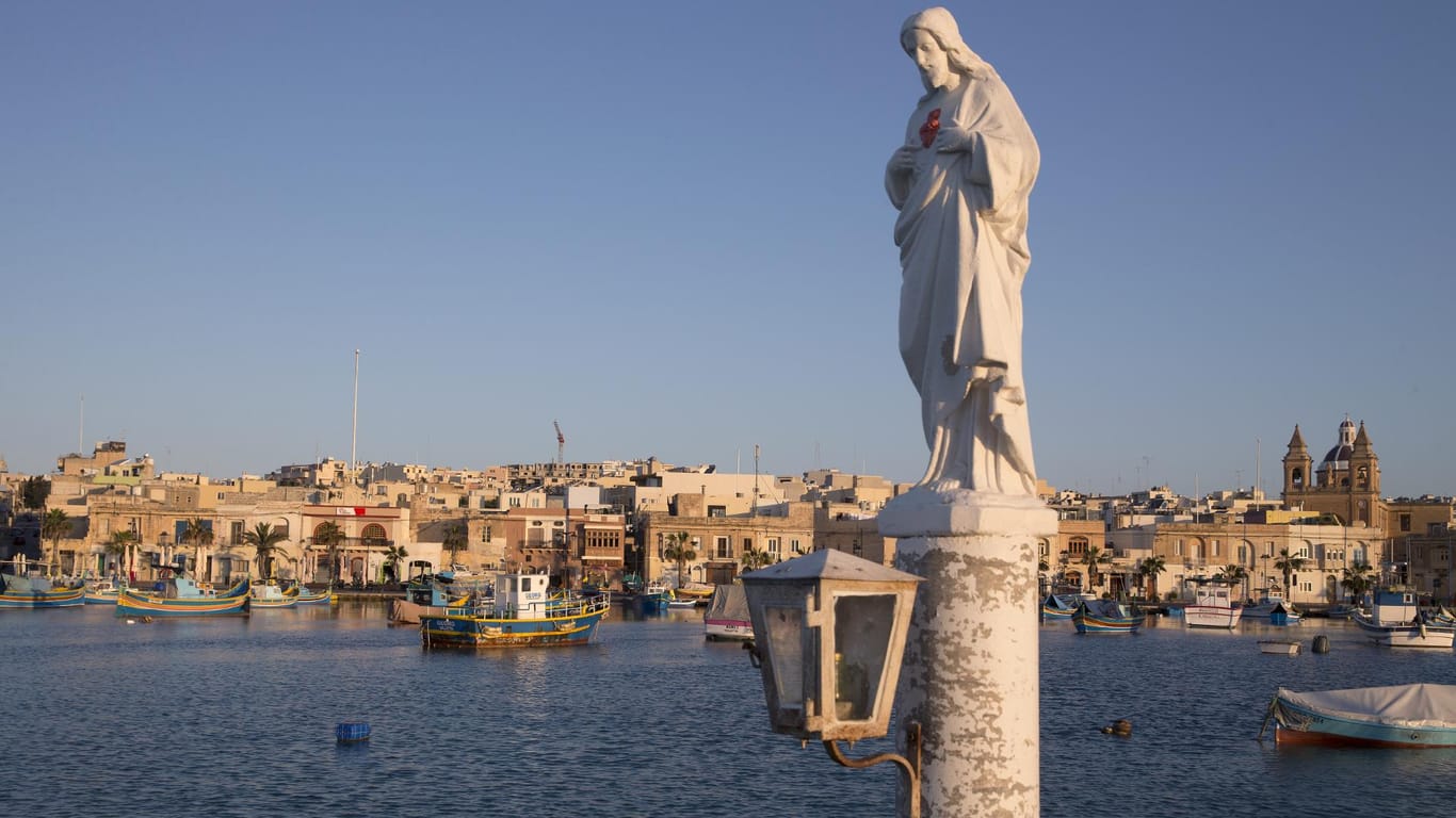 Malta: Blick auf den Fischerort Marsaxlokk.