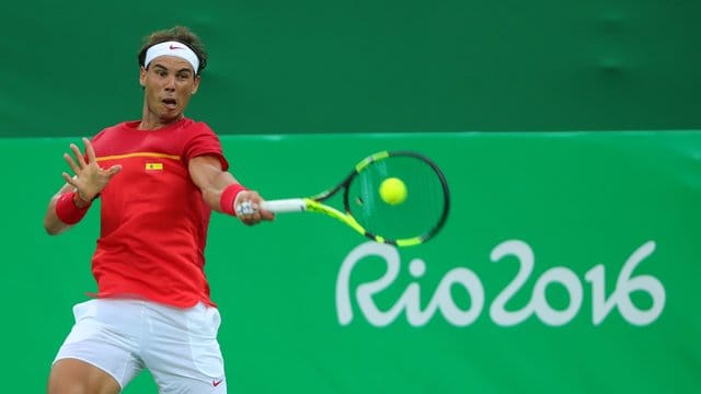 Rafael Nadal besiegte Federico Delbonis mit 6:2, 6:1.