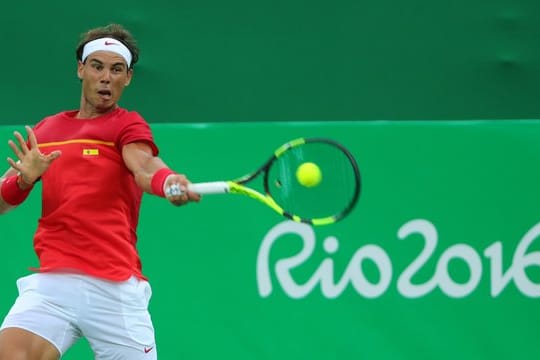 Rafael Nadal besiegte Federico Delbonis mit 6:2, 6:1.