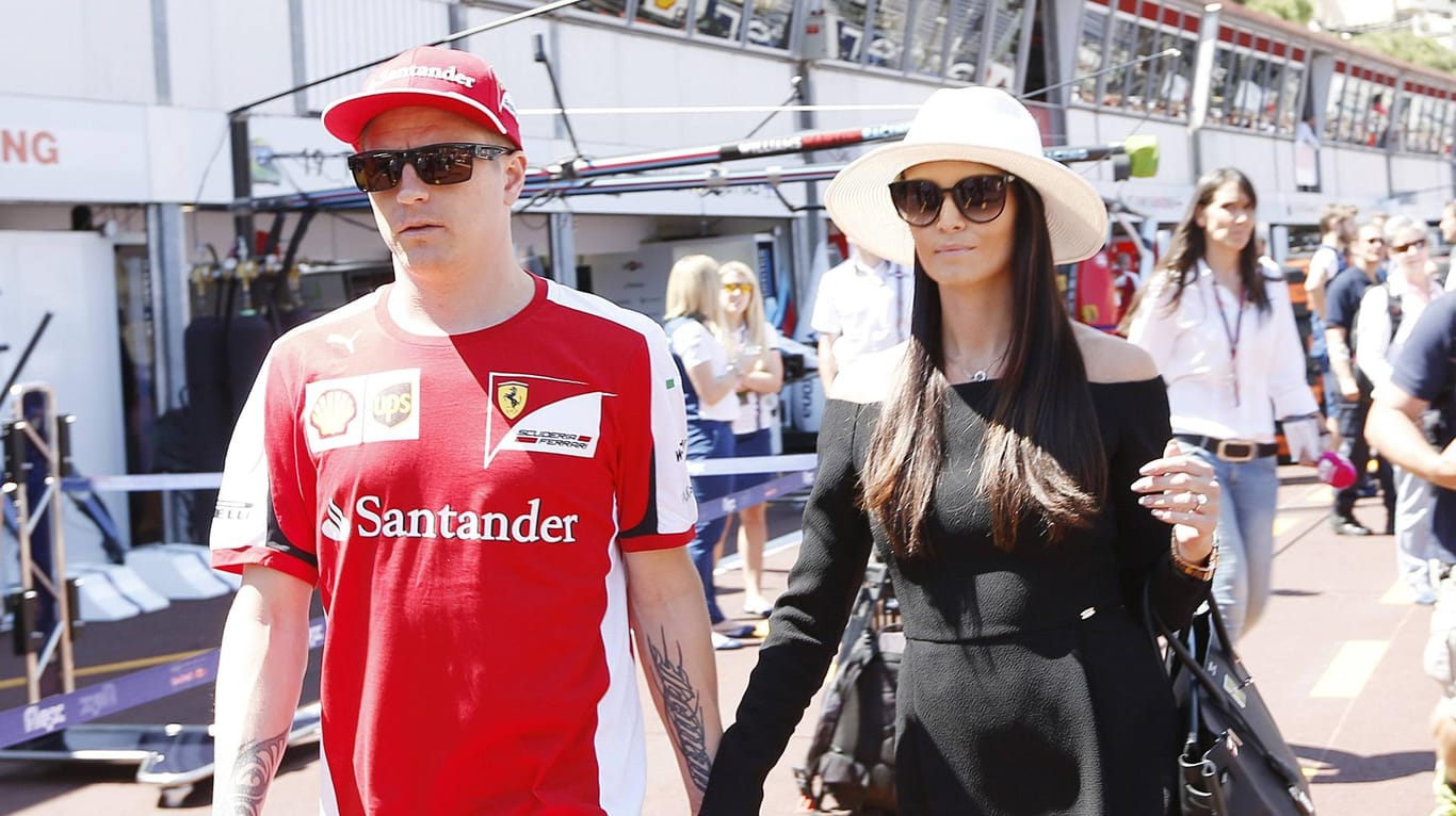 Kimi Räikkönen und Minttu Virtanen haben Ja gesagt.