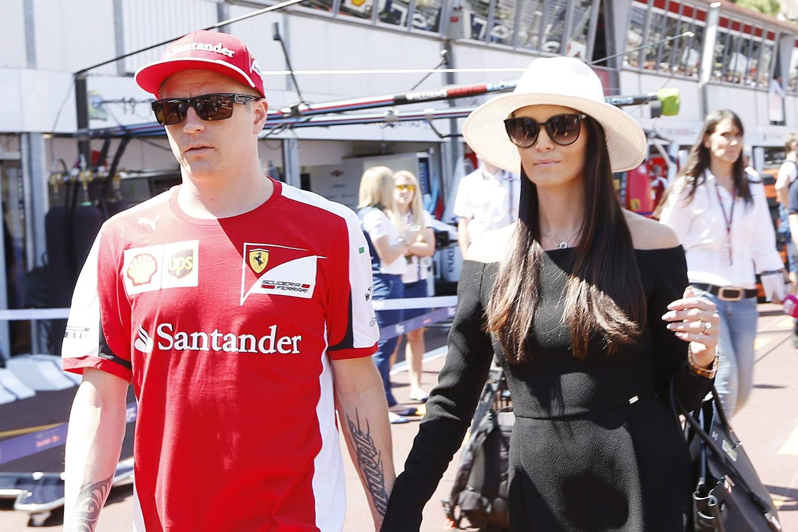 Kimi Räikkönen und Minttu Virtanen haben Ja gesagt.
