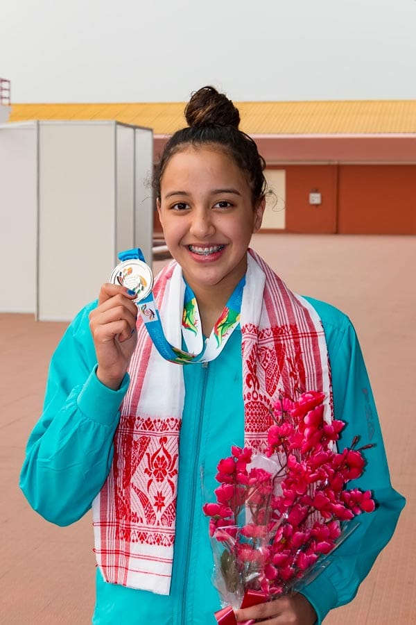 Bei den South Asian Games 2016 gewann Gaurika Singh Silber im 200-Meter-Lagenschwimmern der Frauen.