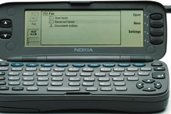 Der Nokia Communicator 9000 konnte Faxe senden und empfangen.