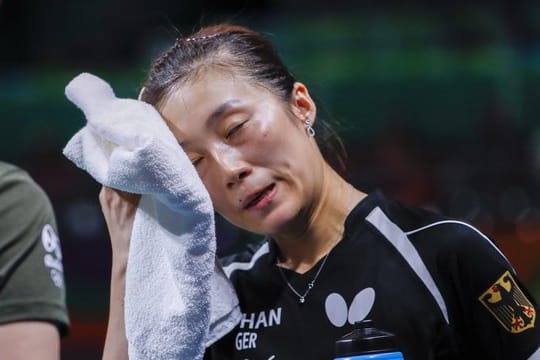Auch Han Ying kann sich nicht in die Finaltage spielen.