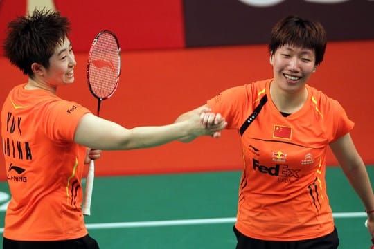 Yu Yang (l) und Wang Xiaoli wollten in London 2012 schweren Gegnerinnen im weiteren Verlauf des Turniers aus dem Weg zu gehen.
