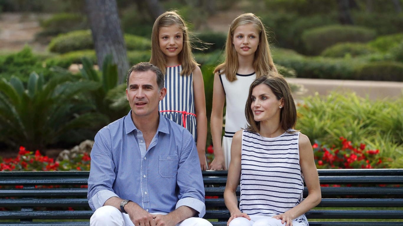 Die spanische Königsfamilie verbringt den Urlaub ganz traditionell auf Mallorca.