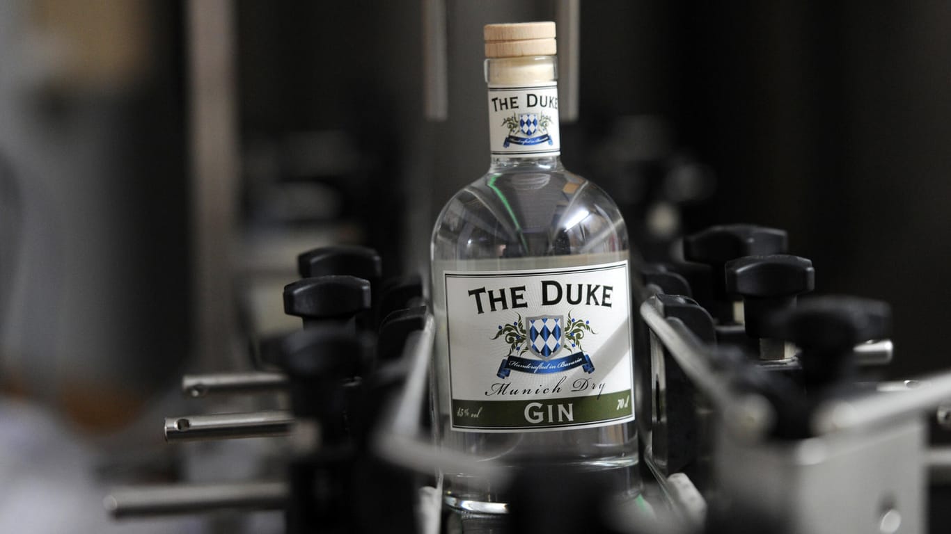 "The Duke"-Gin aus München: Der Hersteller verwendet nur regionale Rohstoffe.
