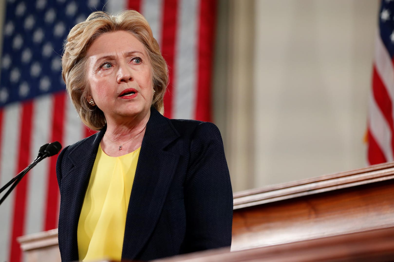 Hillary Clinton: Wird sie US-Präsidentin, wäre das für Deutschland von Vorteil.