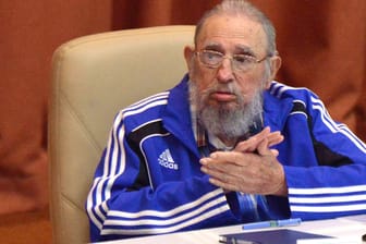 Fidel Castro bei einem seiner letzten öffentlichen Auftritte im April 2016.