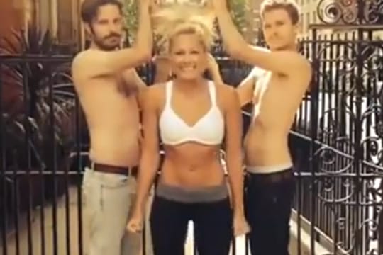 Auch Helene Fischer nahm für den guten Zweck an der Ice Bucket Challenge teil.