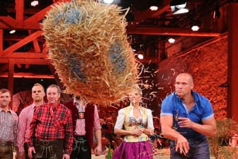 Bei der "Bauernolympiade" auf RTL treten "Bauer sucht Frau"-Kandidaten gegen Trash-Promis an.
