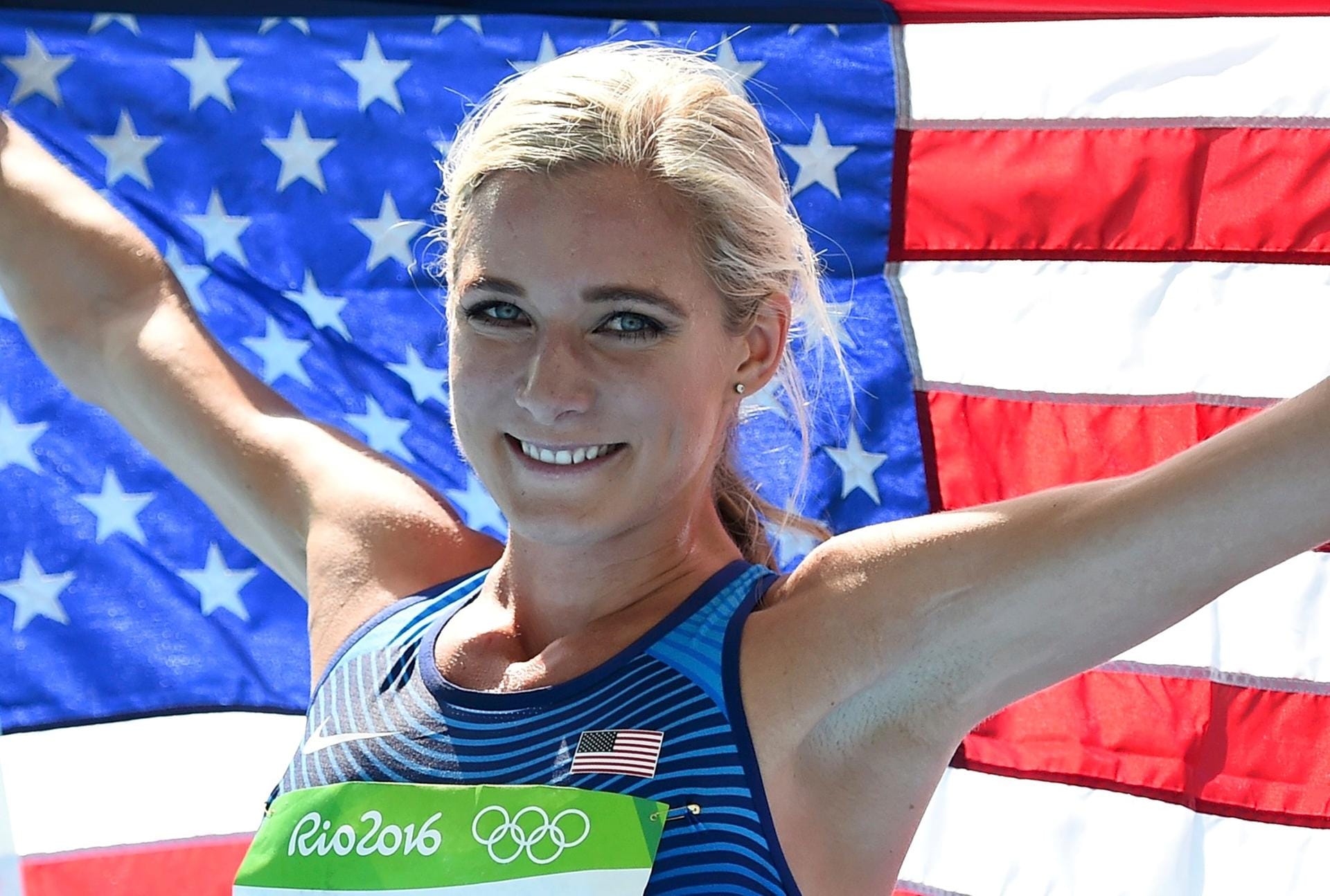 Stars and Stripes: Emma Coburn gewann über 3000 Meter Hindernis die Bronzemedaille.