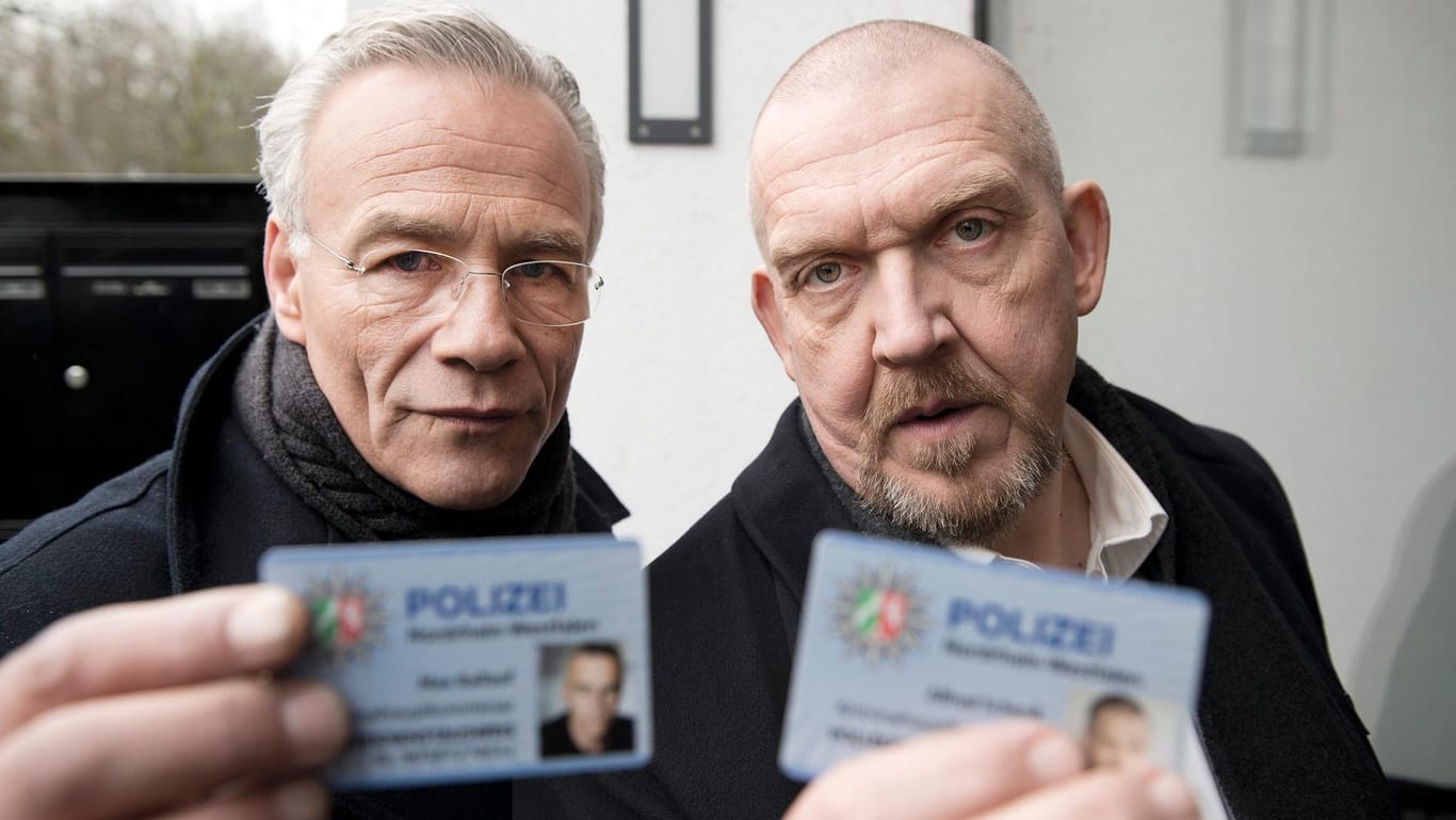 "Aufmachen, Polizei!" Die Kommissar Max Ballauf (Klaus J. Behrendt, l.) und Freddy Schenk (Dietmar Bär, r.) ermitteln wieder.