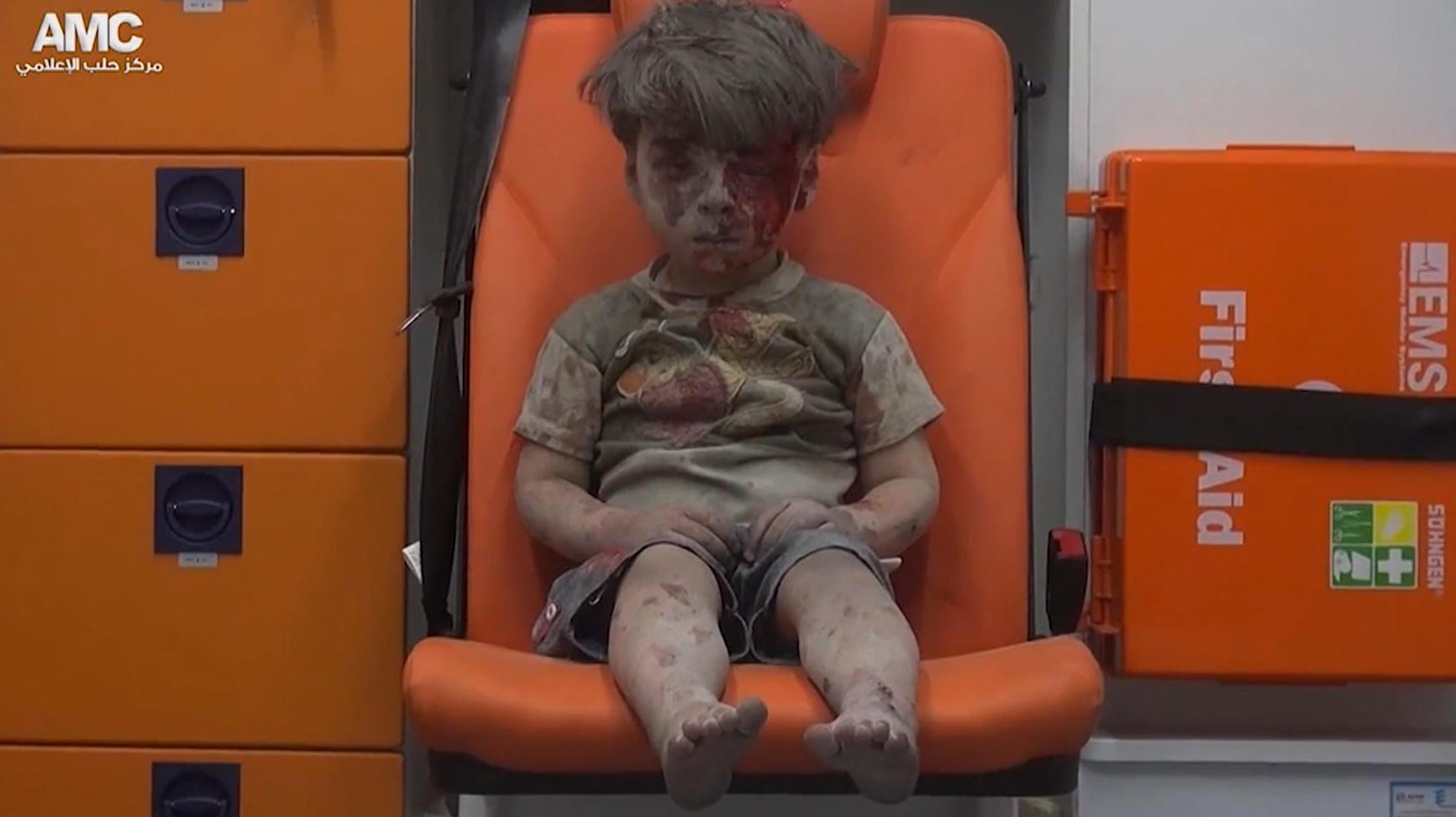 Das Foto des kleinen Omran Daqneesh ging um die Welt.