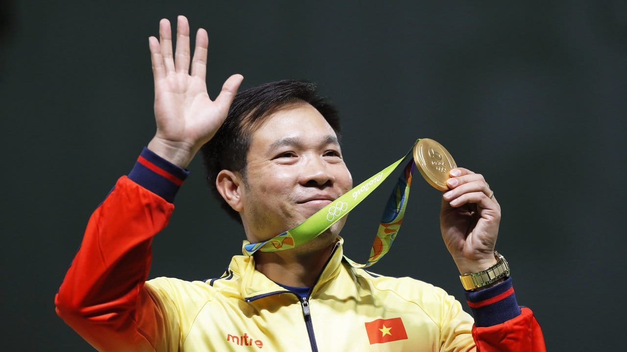 Der vietnamesische Schütze Xuan Vinh Hoang will die erste Goldmedaille für sein Land nie vergessen.