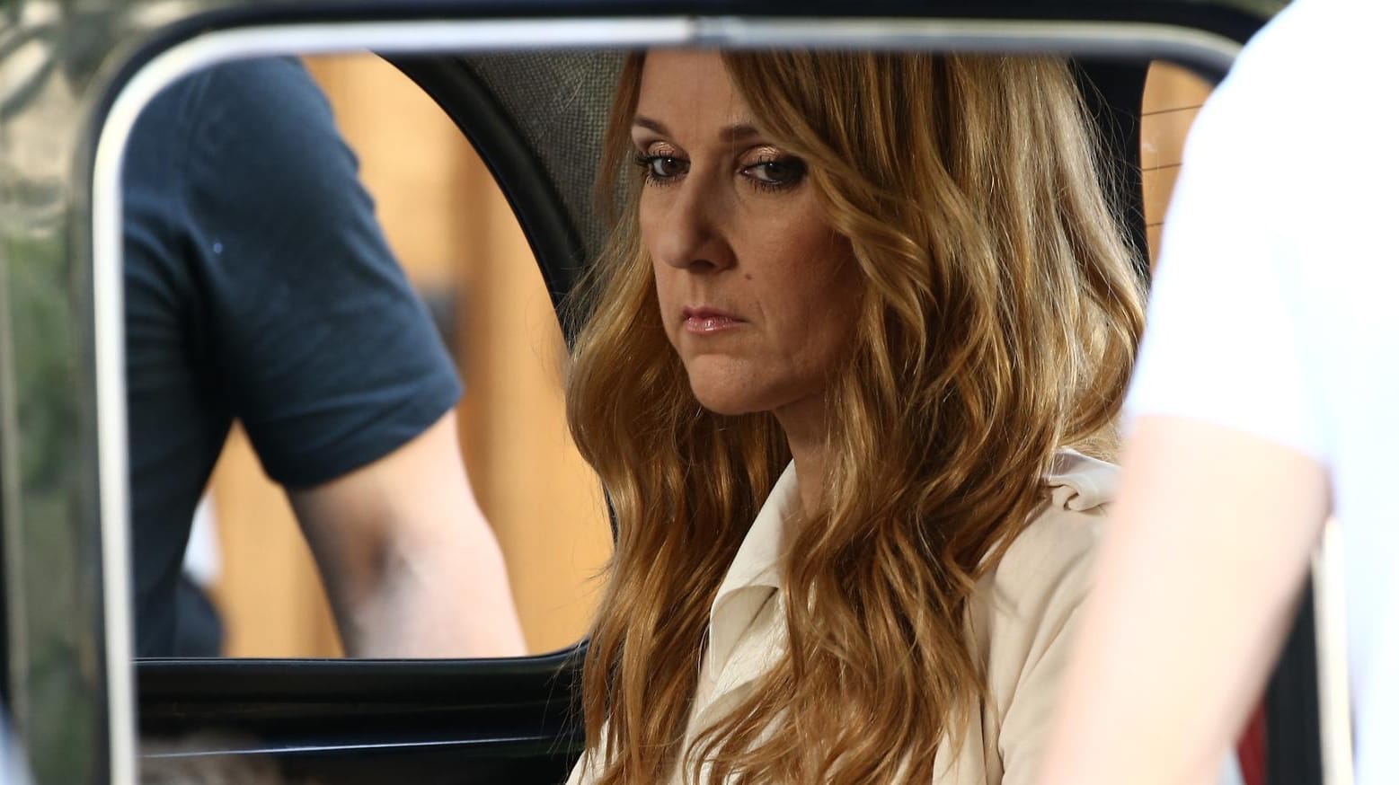 Celine Dion sichtlich niedergeschlagen im Juli 2016 in Paris.