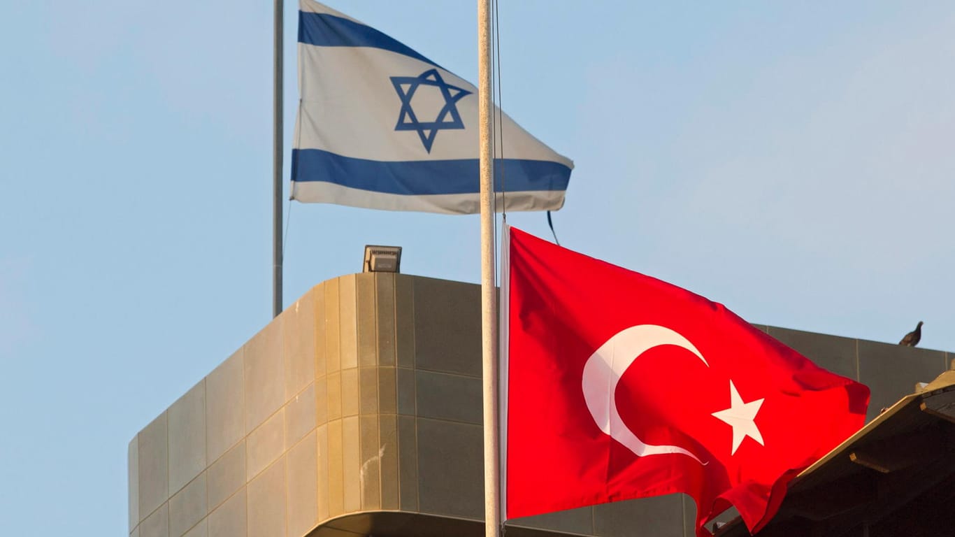 Die türkische Botschaft in Tel Aviv