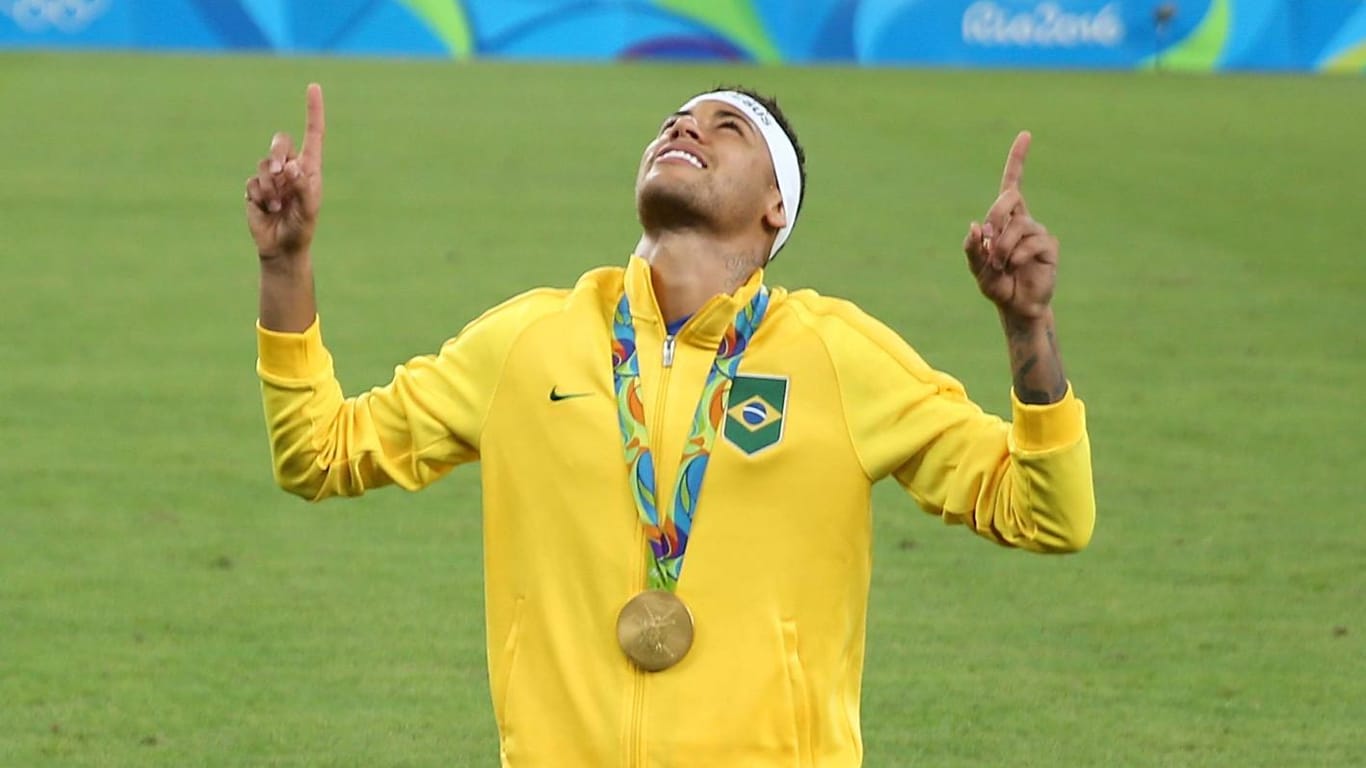 Brasiliens Superstar Neymar war für den entscheidenden Elfmeter im Sieg gegen Deutschland verantwortlich.