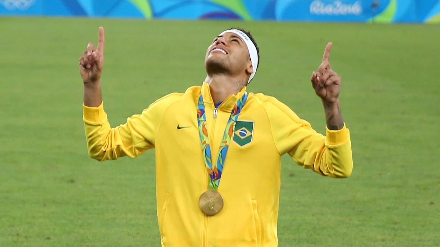 Brasiliens Superstar Neymar war für den entscheidenden Elfmeter im Sieg gegen Deutschland verantwortlich.