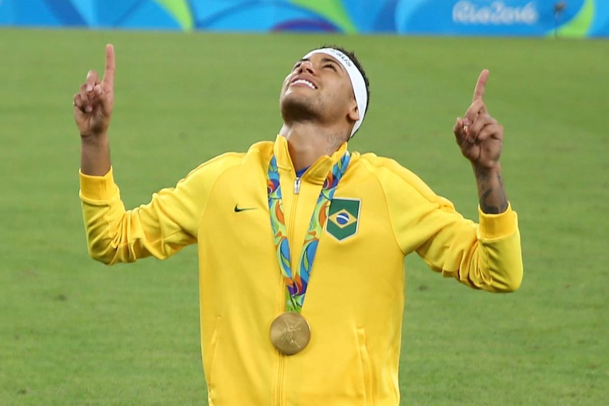 Brasiliens Superstar Neymar war für den entscheidenden Elfmeter im Sieg gegen Deutschland verantwortlich.