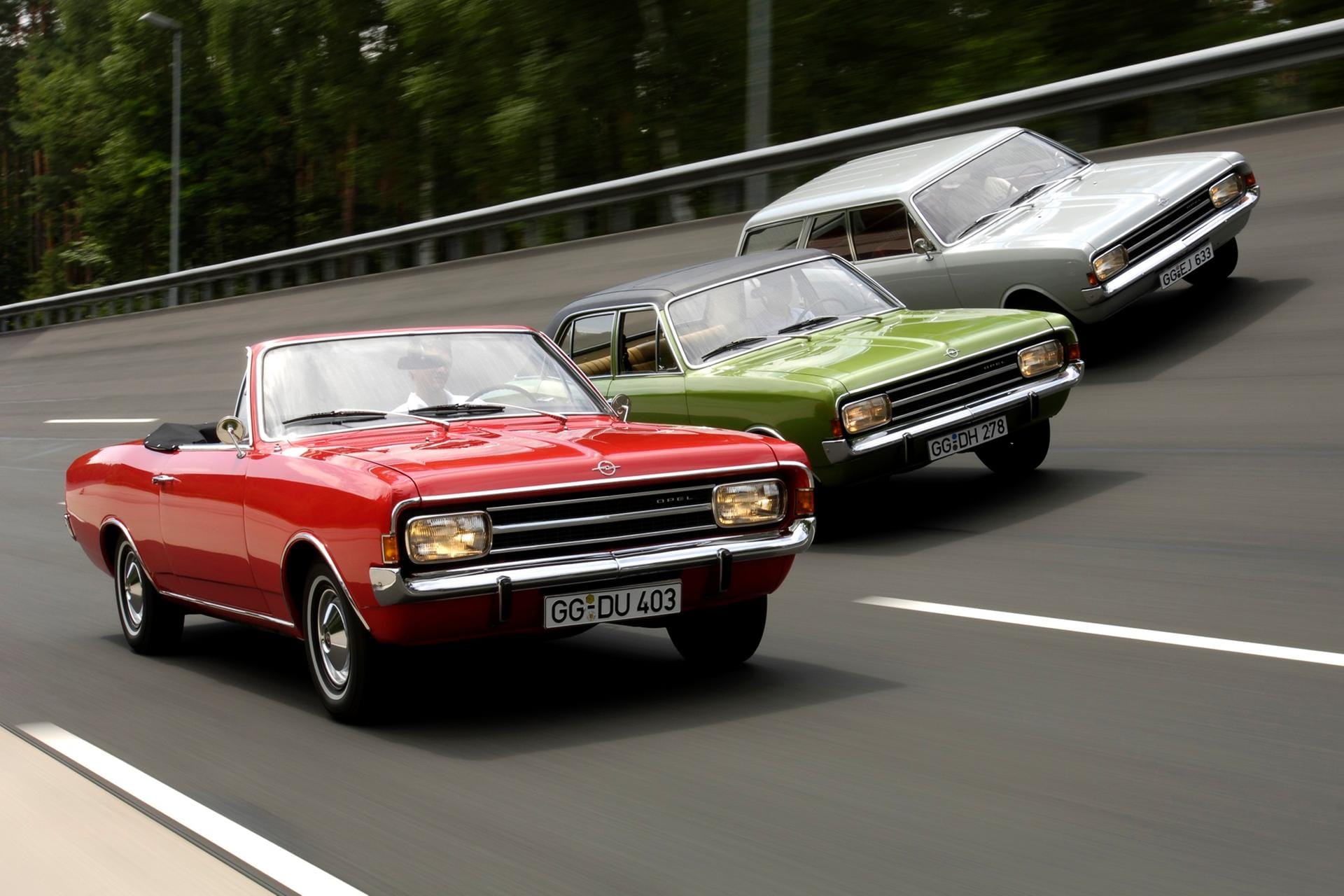 Über ein Jahrzehnt hat der Opel Rekord die deutschen Straßen beherrscht.