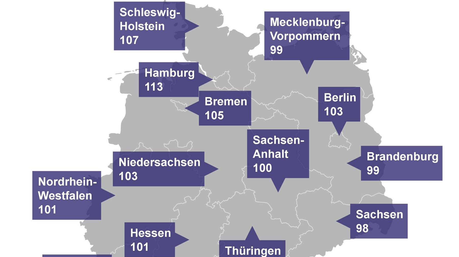 IQ-Tests ausgewertet: Hier leben die cleversten Deutschen