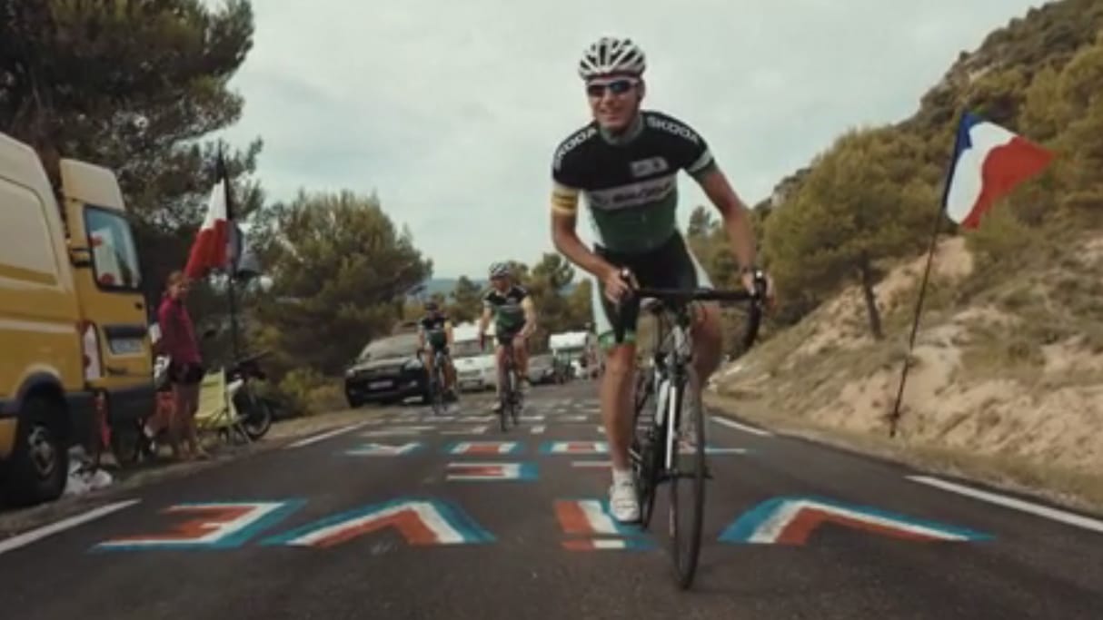 Christoph Biermann erklimmt den Mont Ventoux.