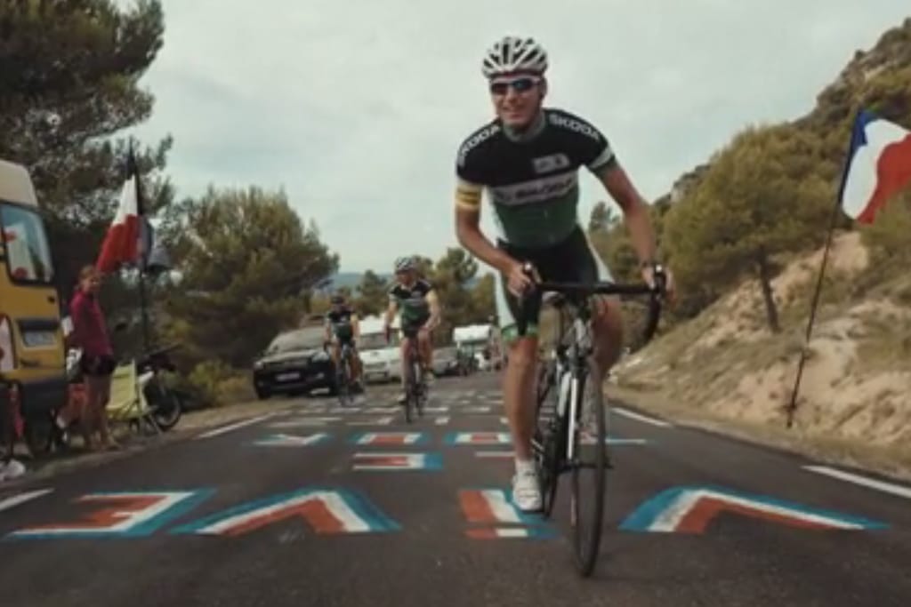 Christoph Biermann erklimmt den Mont Ventoux.