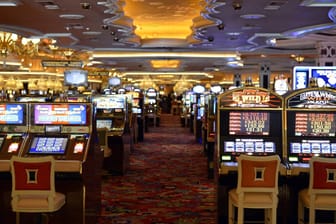 Spielautomaten im Wynn-Casino in Las Vegas.