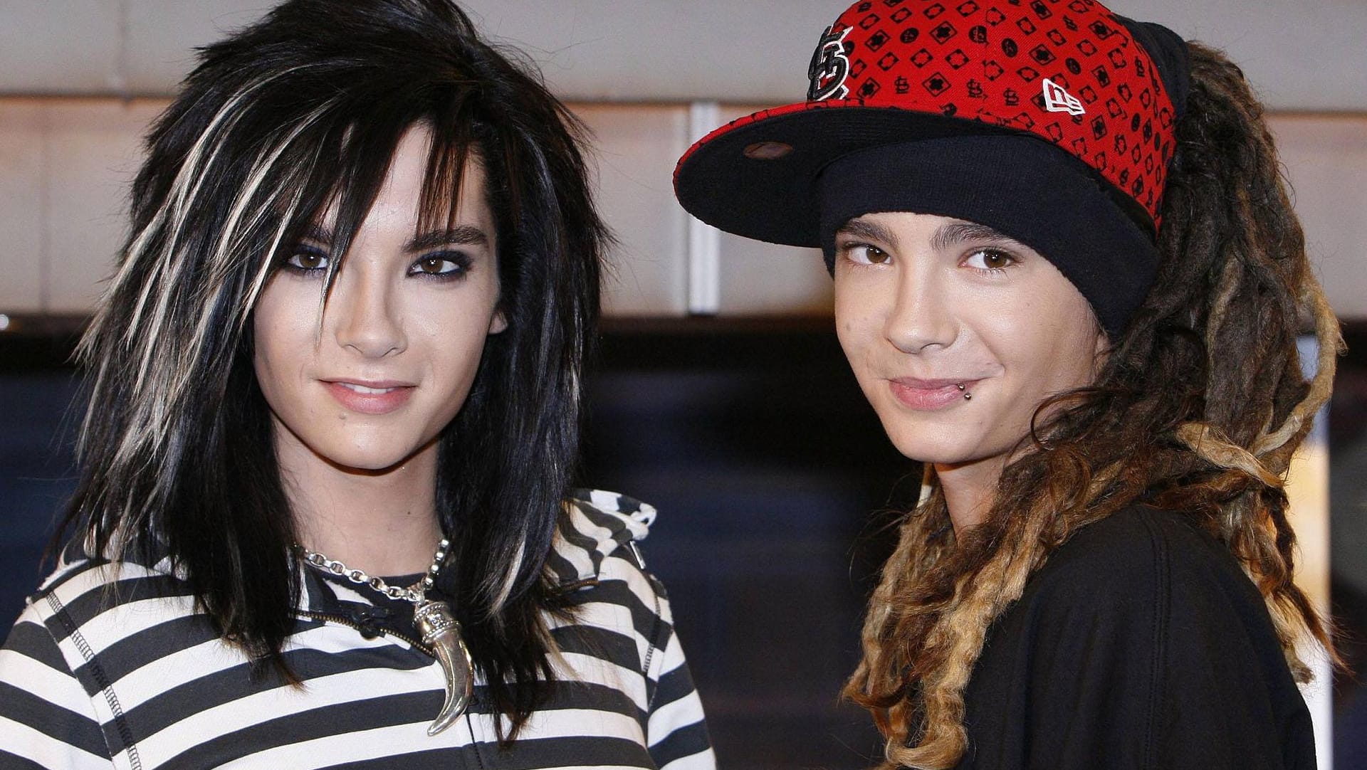 Bill und Tom Kaulitz (r.) in 2007.