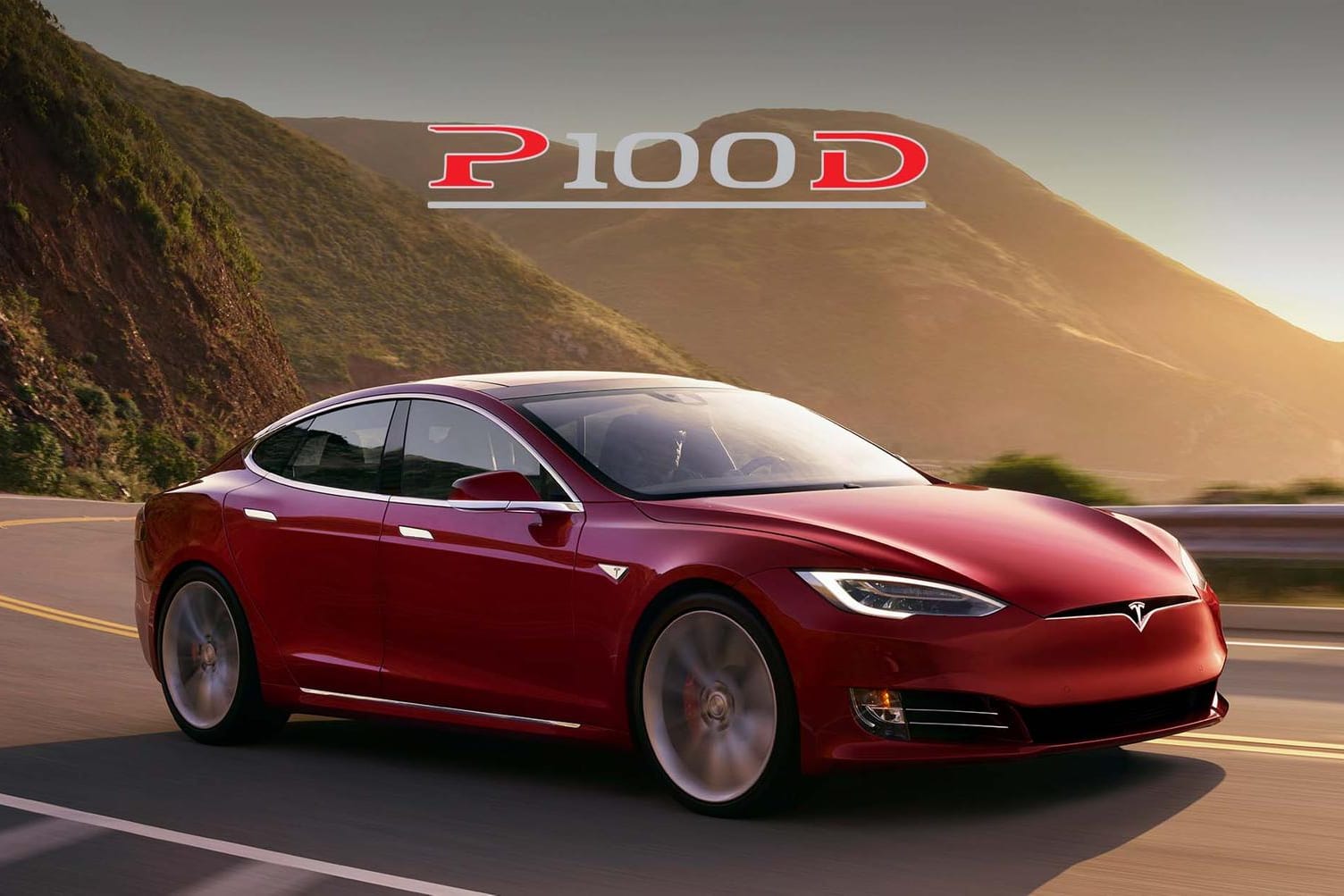 Schneller Stromer: Tesla Model S P100D.